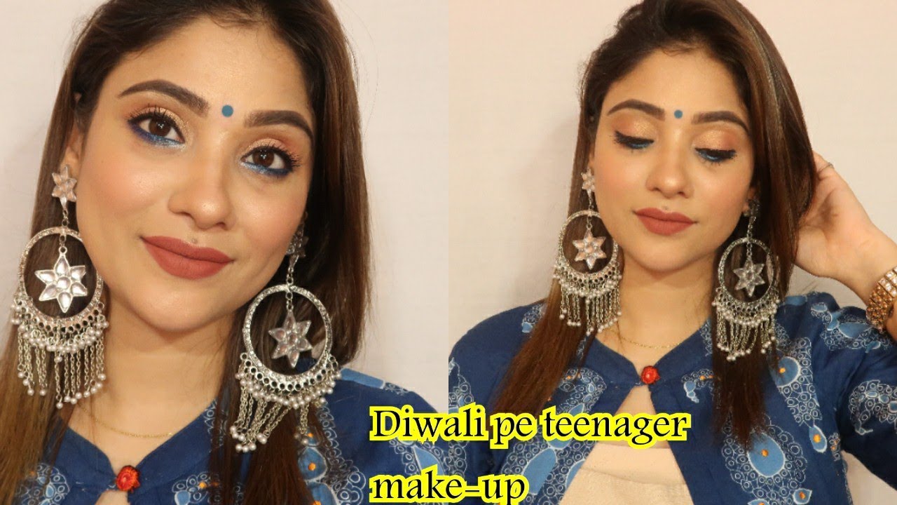 Diwali Teenage makeup || shystyles