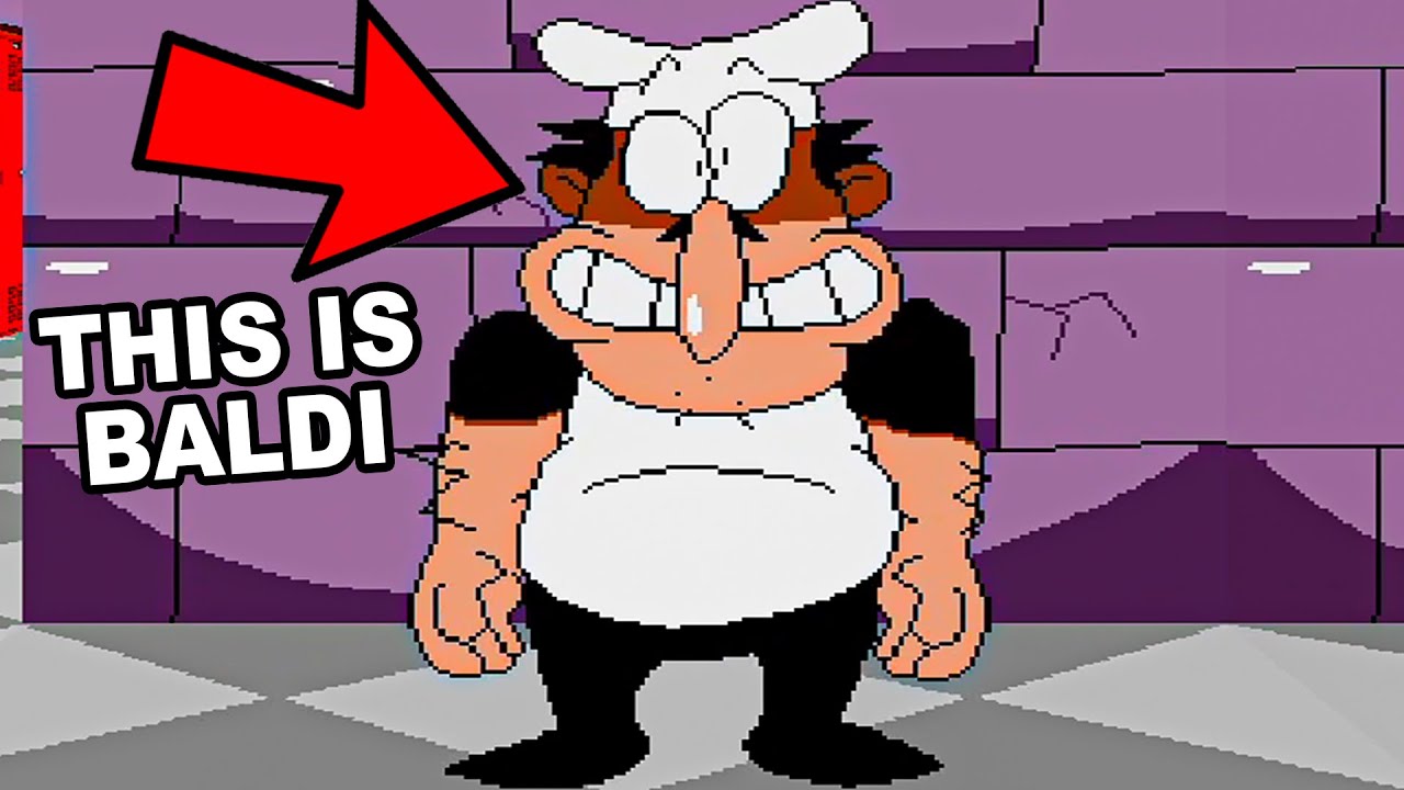 Этот мод Baldi Pizza Tower на самом деле потрясающий