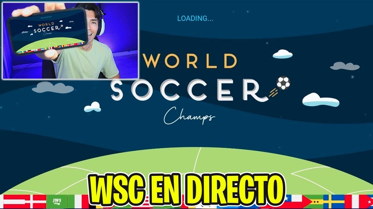 VUELVO A JUGAR EL WORLD SOCCER CHAMPS EN DIRECTO