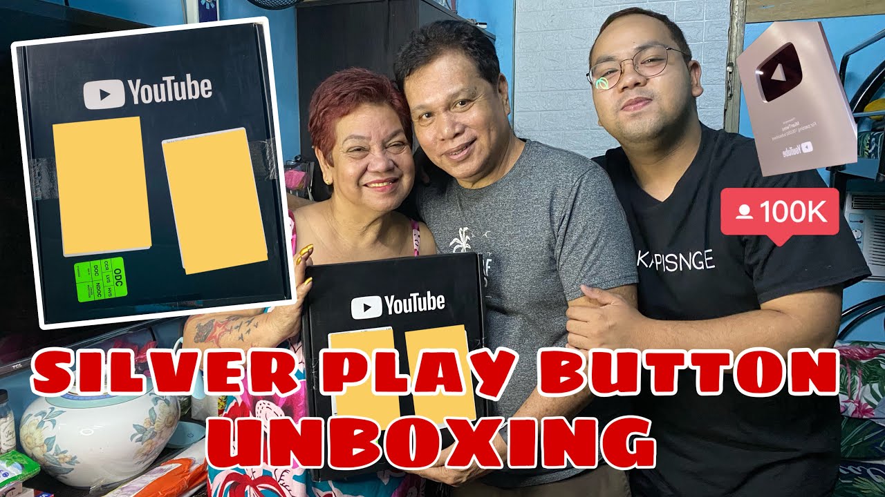 UNBOXING SILVER PLAY BUTTON