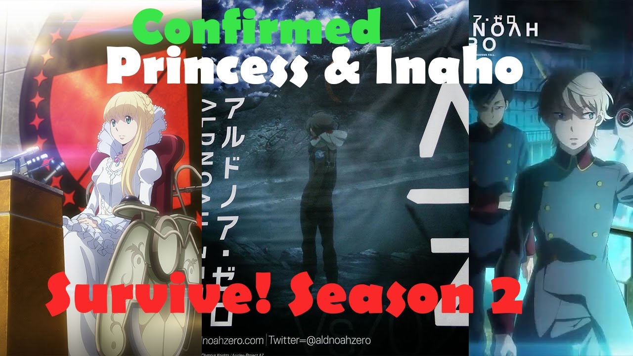 Confirmed! Inaho & Princess Asseylum Survived Aldnoah Zero Season 2 Anime (60fps) アルドノア・ゼロ 」第2クール