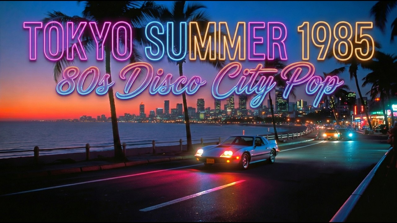 TOKYO SUMMER 1985 | 80s Disco City Pop | 東京サマー1985 #シティポップ #日本シティポップ #昭和シティポップ #東京シティポップ
