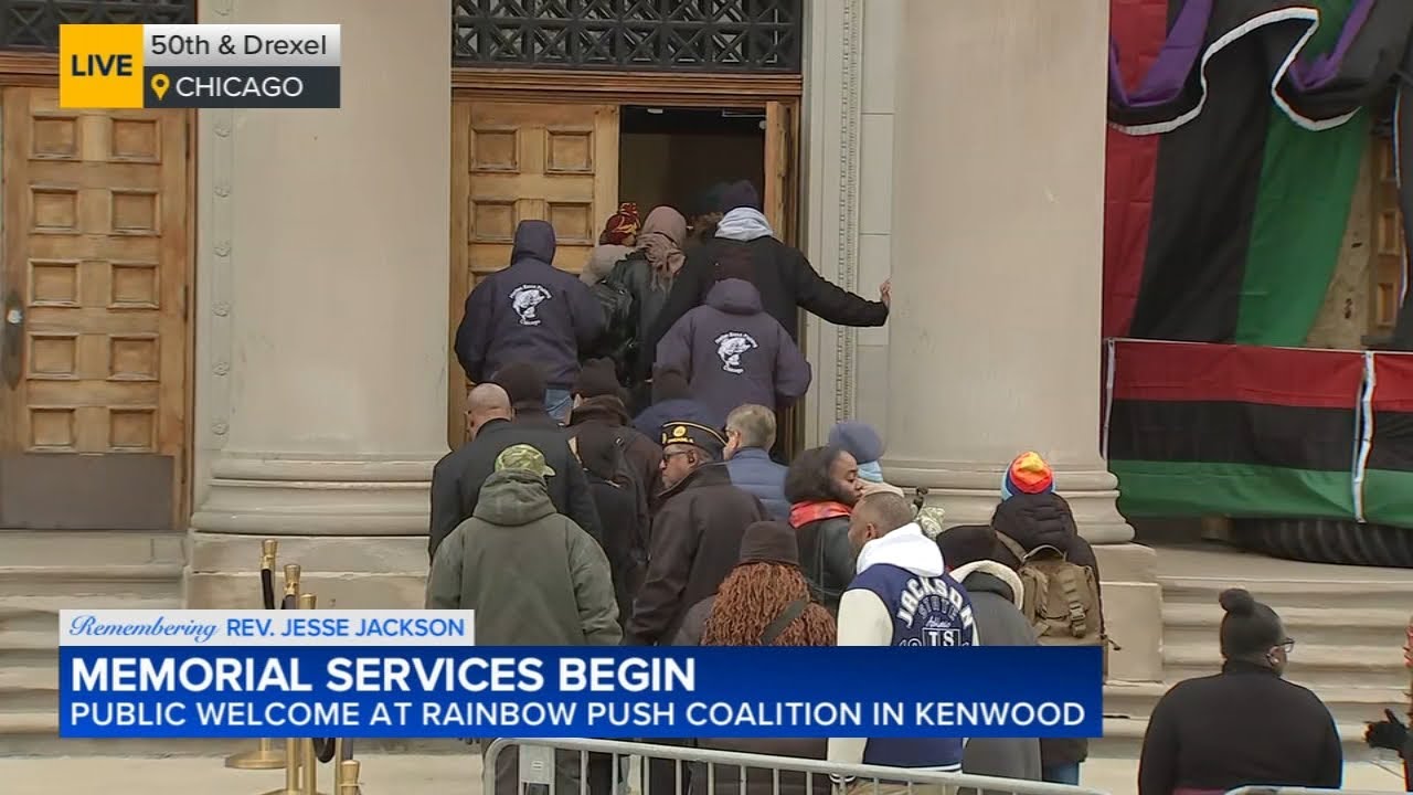 'He was for all the people' Mourners line up at Rev. Jackson visitation