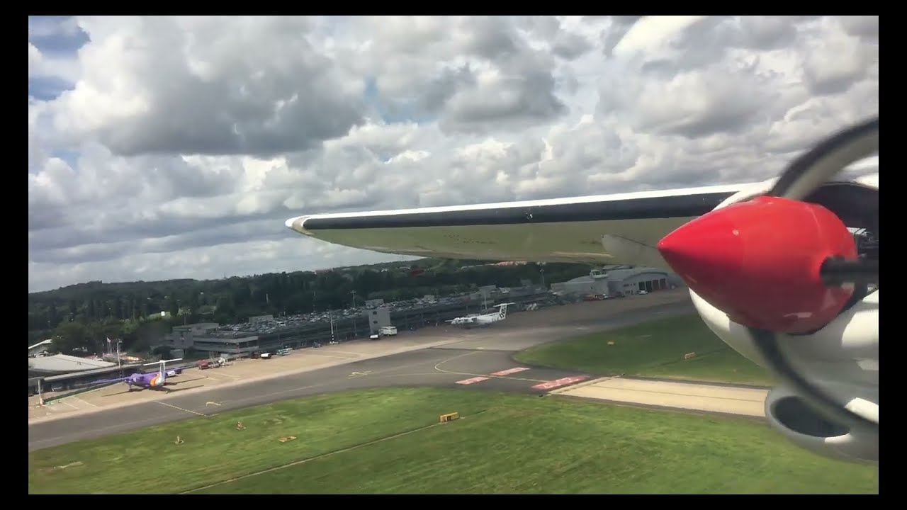 Aurigny Britten Norman Trislander Take Off In Southampton And Landing In Alderney Back In 2016