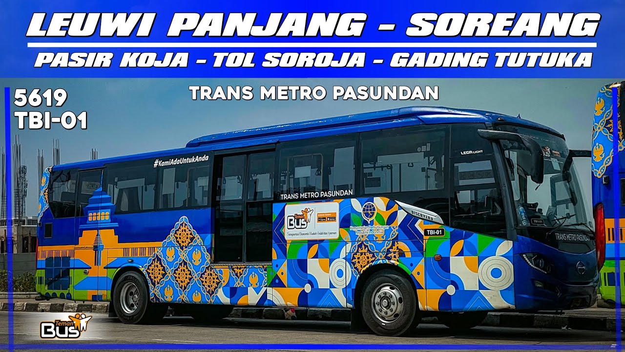 TRANS METRO PASUNDAN (LEUWI PANJANG - SOREANG) || Koridor 1 Teman Bus Bandung!!!