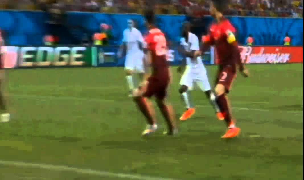 Ricardo Carvalho Left Leg Save Portugal 1-0 Usa