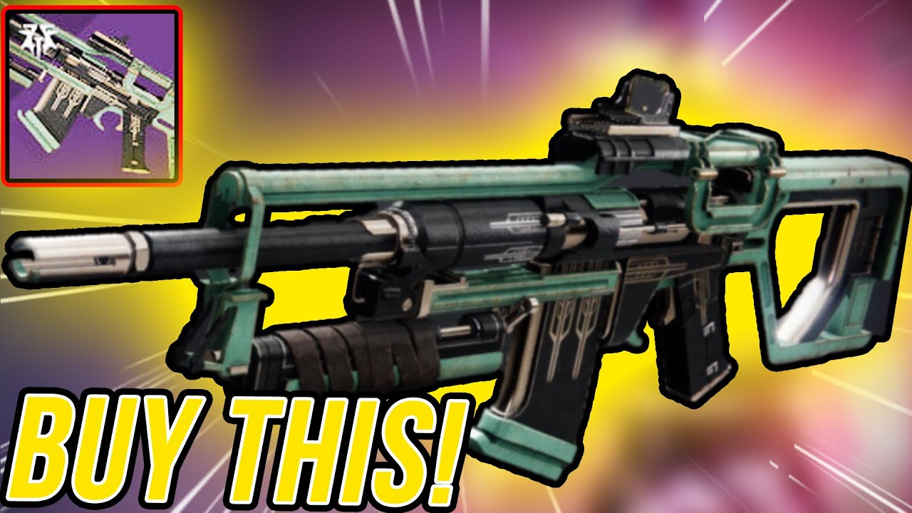 YOU SHOULD BUY THIS NASTY AUTO RIFLE FROM THE TOWER ASAP! (It's BUFFED)
