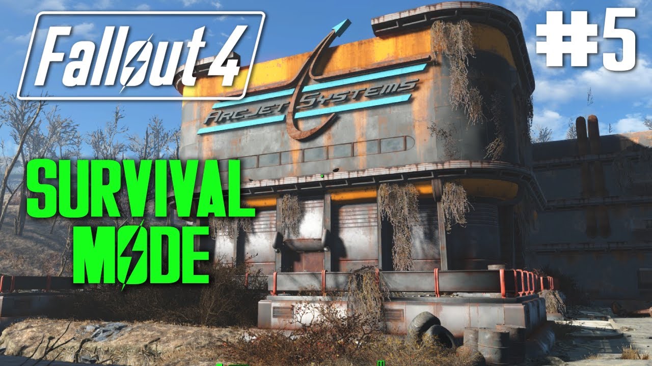 Let's Play: Fallout 4 SURVIVAL MODE | ArcJet Systems EP 5