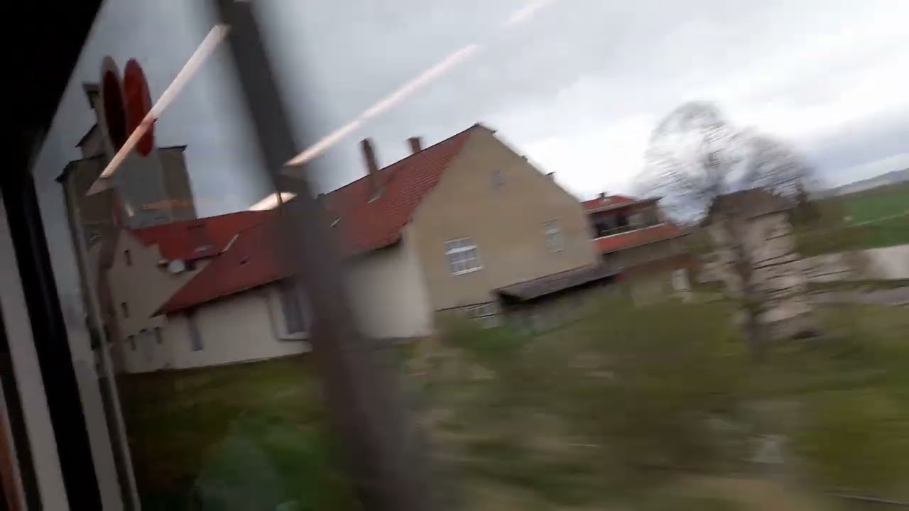 Fahrt mit dem REX41 Richtung Ceske Velenice auf der Franz Josefs Bahn um kurz vor und nach 09:20