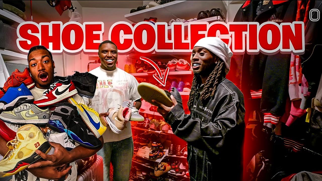 Kai Cenat's Sneaker Collection (Reaction)