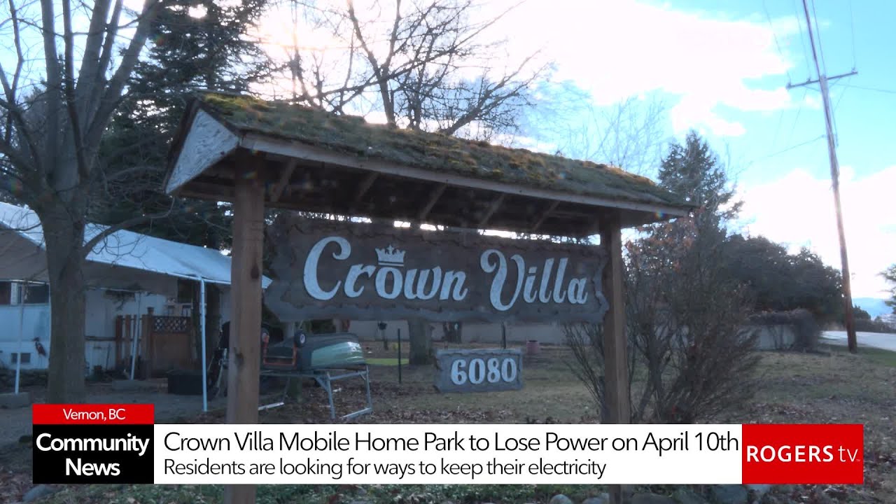 В жилом комплексе Crown Villa Mobile Home Park в Верноне 10 апреля отключится электричество.
