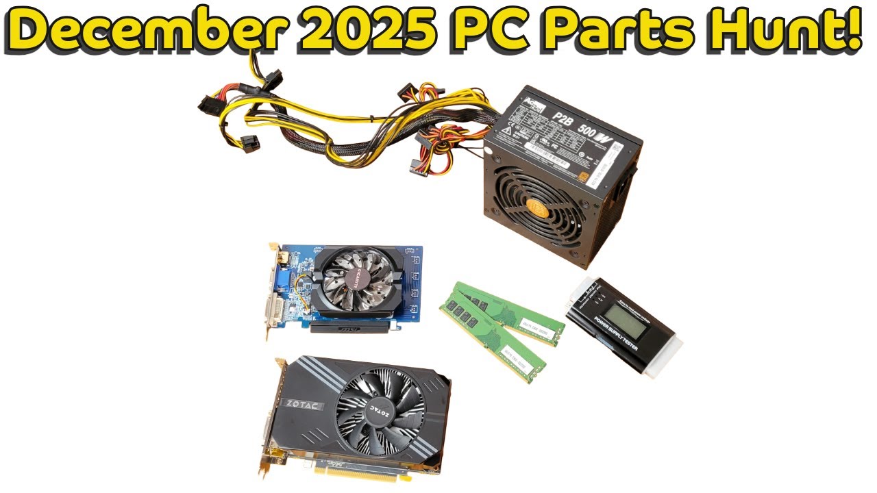 Поиск комплектующих для ПК в декабре 2025 года! #PCPartsHunt #budgetpc #techdeals