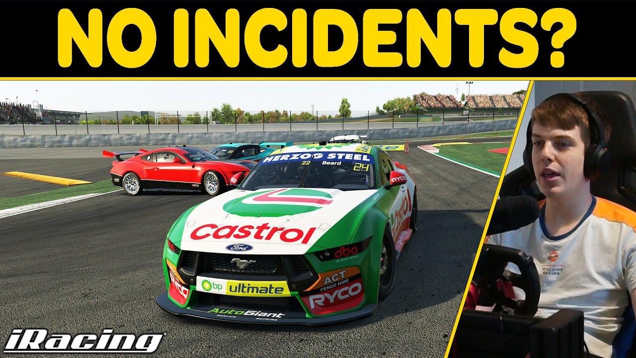 Может, лучше ИЗБЕЖАТЬ хаоса? iRacing Australian Supercars в Каталонии