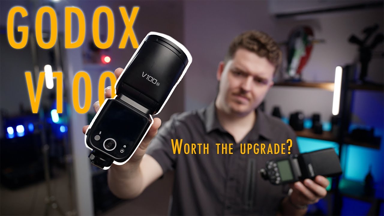 Обзор Godox V100 — лучшая компактная вспышка на сегодняшний день?