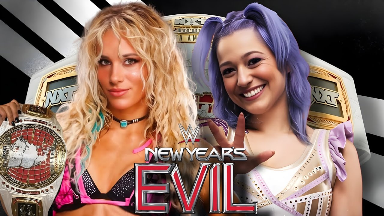 NXT NEW YEAR'S EVIL || Sol Ruca VS Billie Starkz || NXT Women's N.A Championship ||