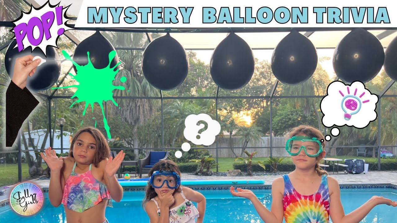 Mystery Balloon Trivia... Pop Quiz in real life