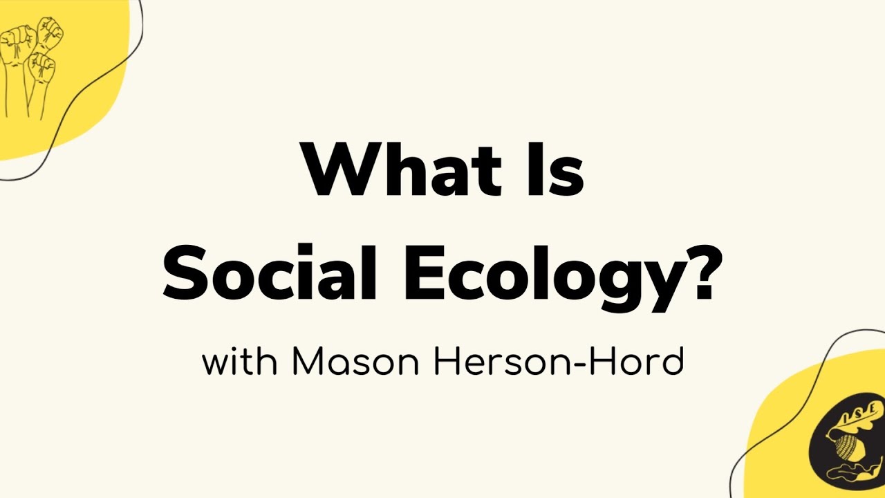 What Is Social Ecology? - 2023 Summer Intensive Course