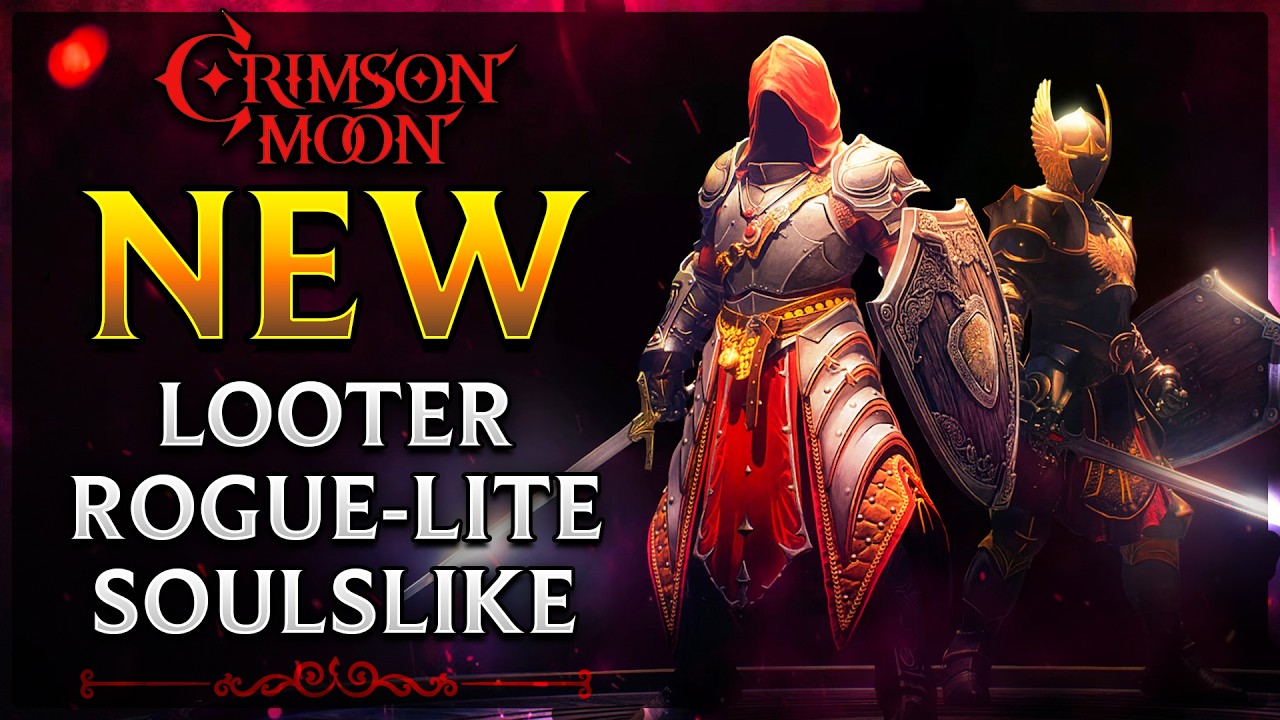 Я стал ДВУРУЧНЫМ ВОЕНАЧАЛЬНИКОМ в этом новом Souls-like &mdash; Crimson Moon