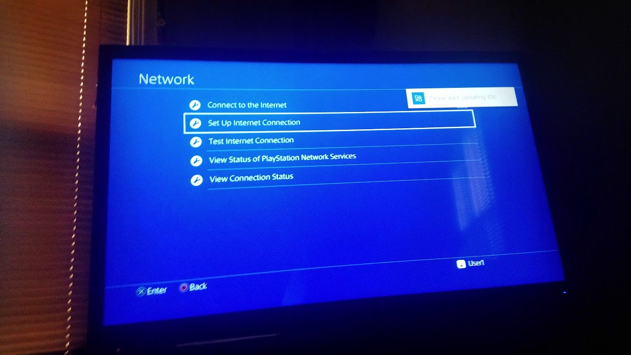 How to get off of IDU mode