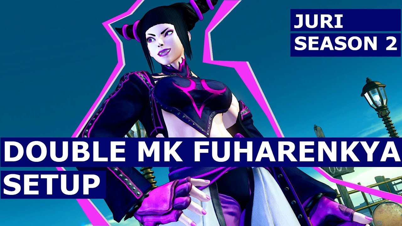 Juri S2 - Double MK Fuharenkyaku setup by wasting v-trigger meter.