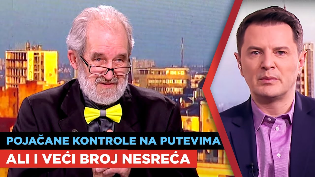 Pojačane kontrole na putevima, ali i veći broj nesreća | Prof.dr Milan Vujanić | URANAK1
