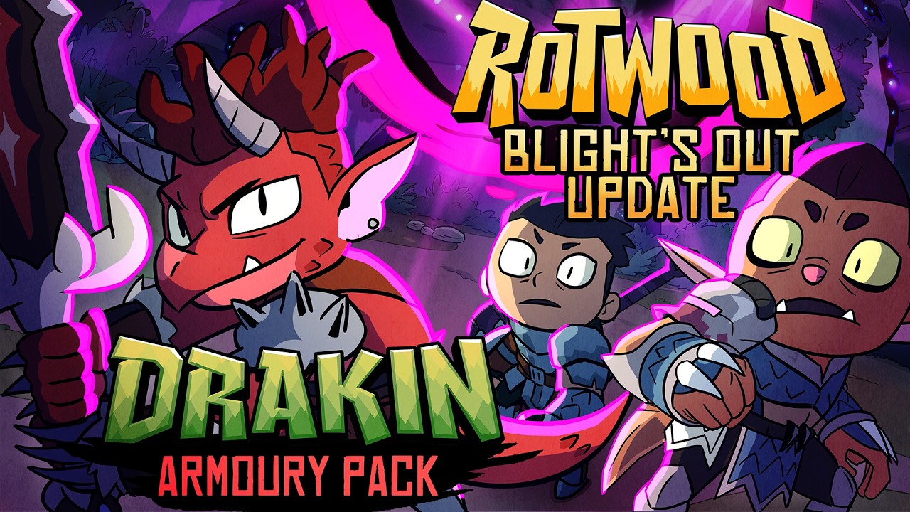 Rotwood -  Blight's Out Update & Drakin Armoury Pack