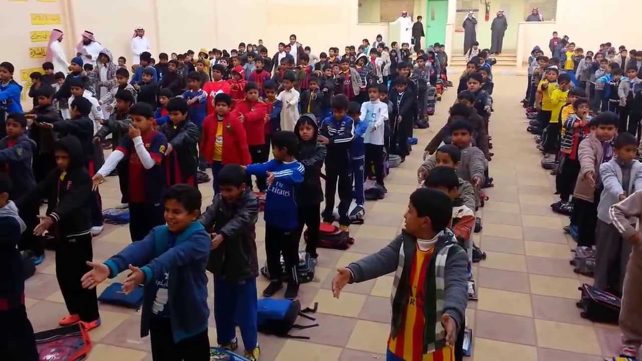 التمارين الصباحية للمدرسة ليوم الثلاثاء