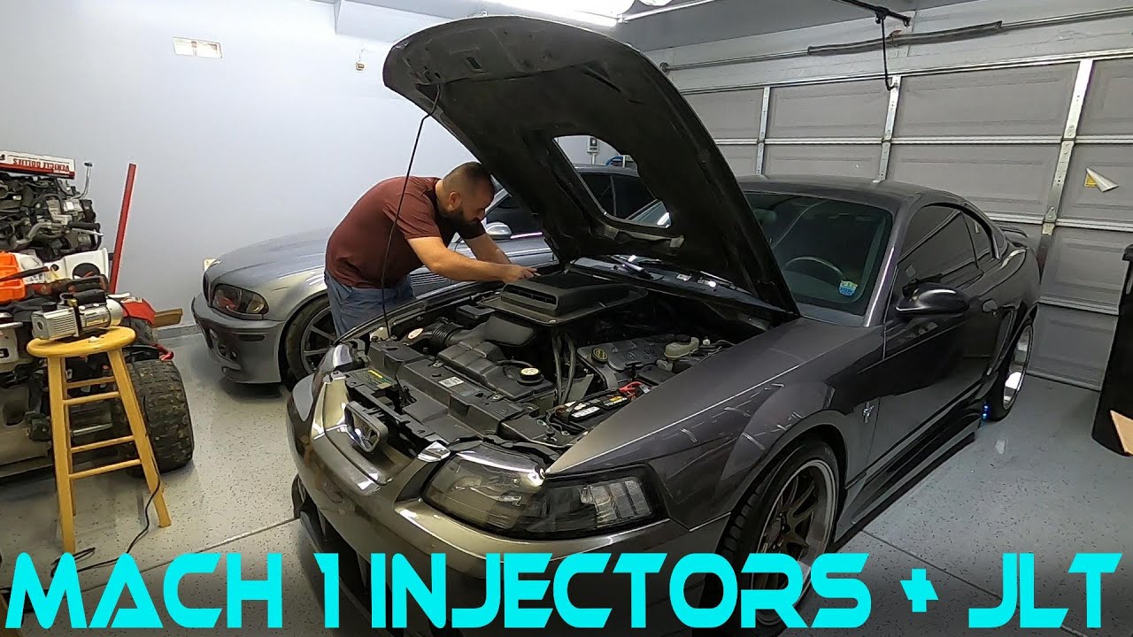 Mach 1 gets Ford Performance EV6 Injectors with JLT Next Generation Ram Air Intake