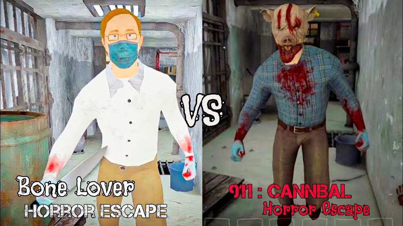 911 : Cannibal Horror Escape VS Bone Lover Horror Escape 🔥