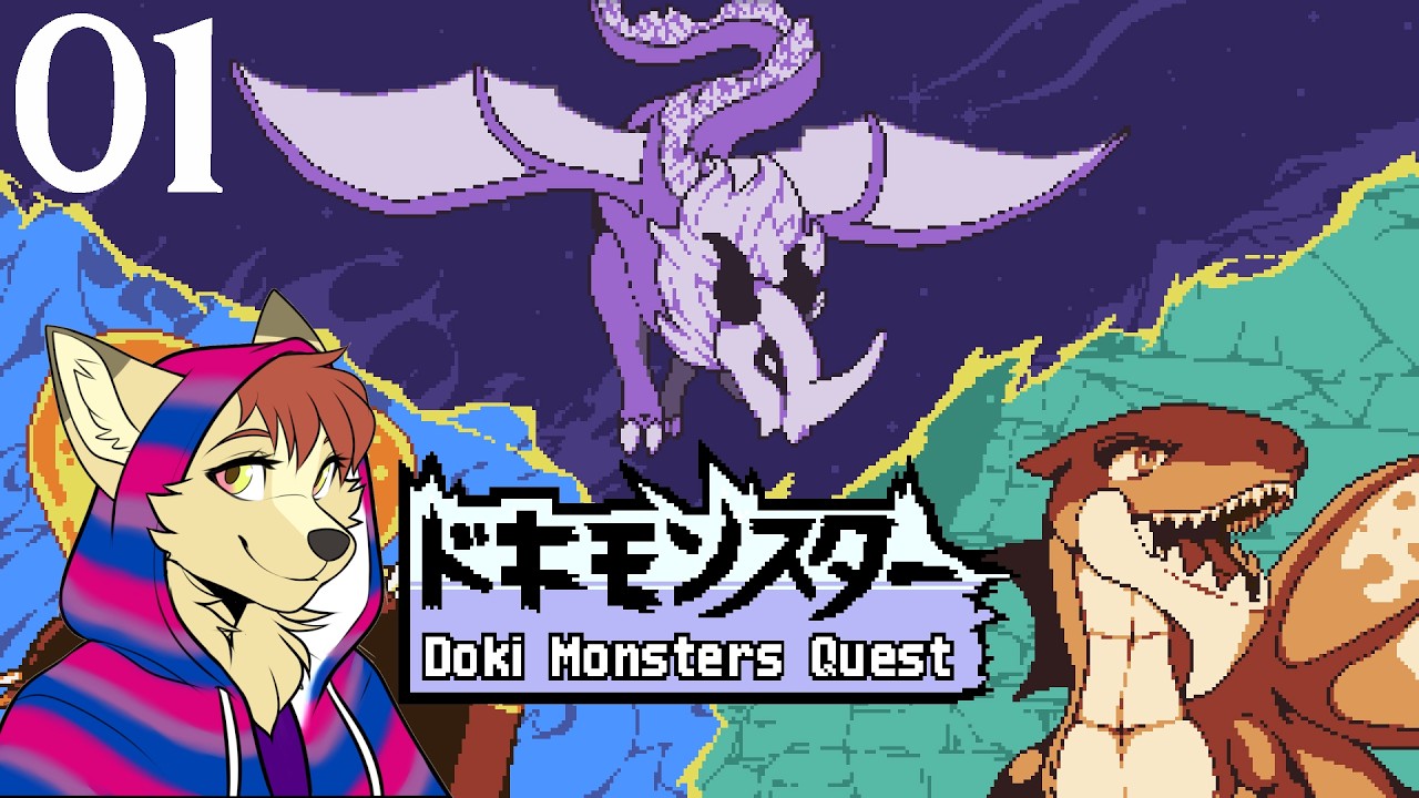 Retro inspired Monster Collecting? Count me IN! #review | Doki Monsters Quest 01