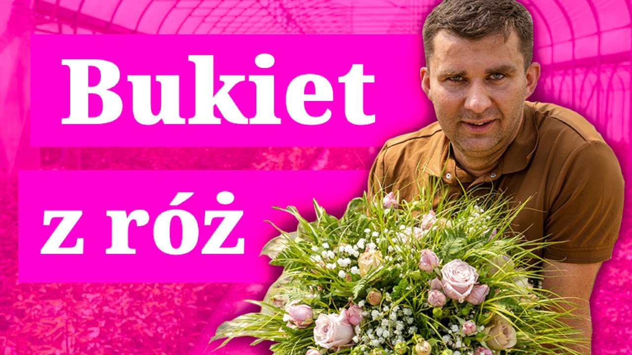 Tego jeszcze nie było. Jak wykonać bukiet z róż i z gipsówki. Moja propozycja  bukietu. DYI