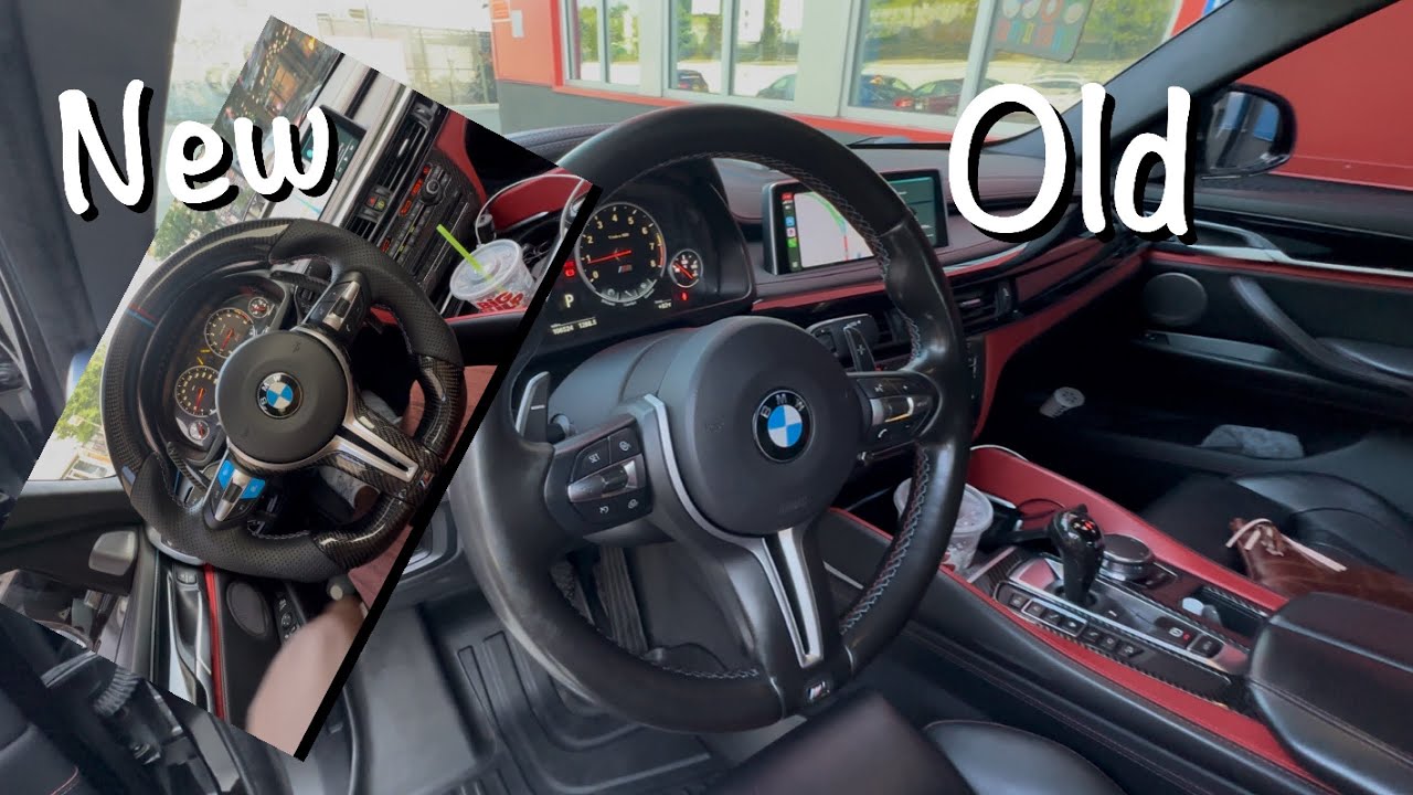 Putting Alibaba Steering Wheel On My BMW X6M | Must See!!!