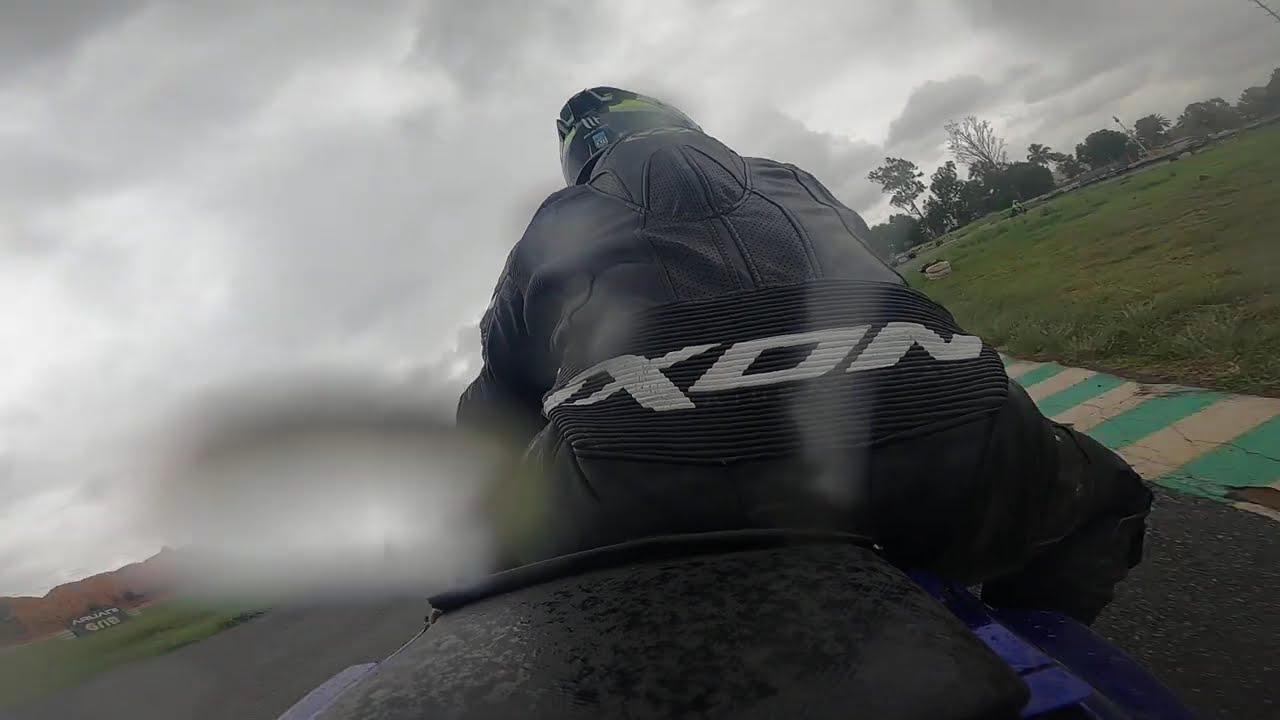 Rain + Track riding POV | Aruani Grid | Yamaha R15 | Motorsports with Chan | June 2025 - Log5