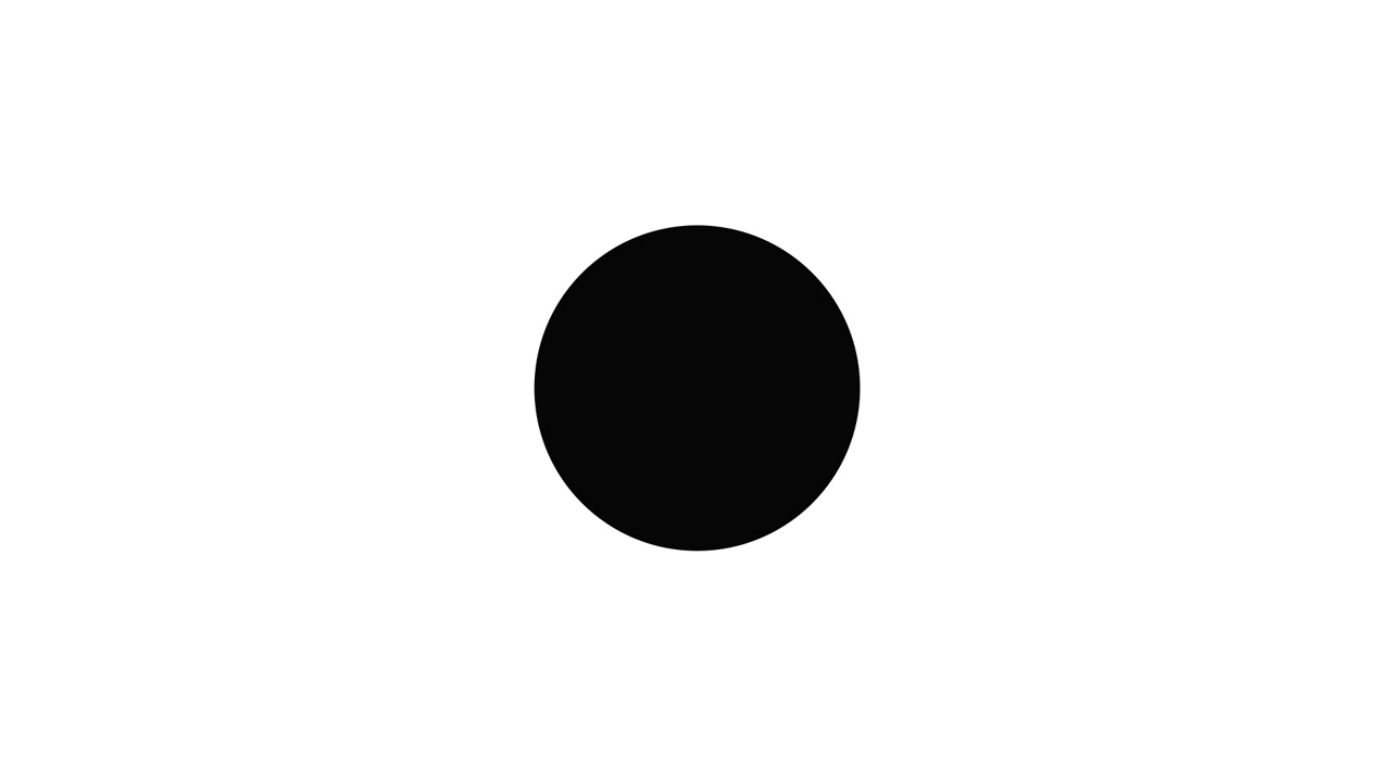 Calming Baby Visual | Alternating Black & White Circles (1–2 Months)
