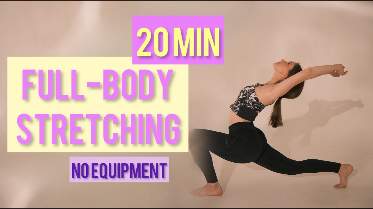 20 Min Full Body Stretch | Flexibility & Mobility Routine | No Equipment | at Home