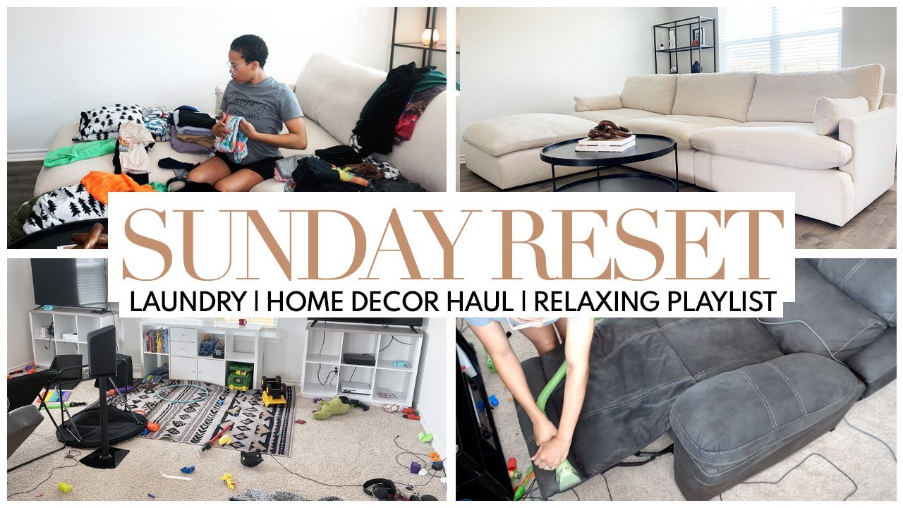 REAL LIFE CLEAN WITH ME \ RELAXING CLEANING MOTIVATION / SUNDAY REST