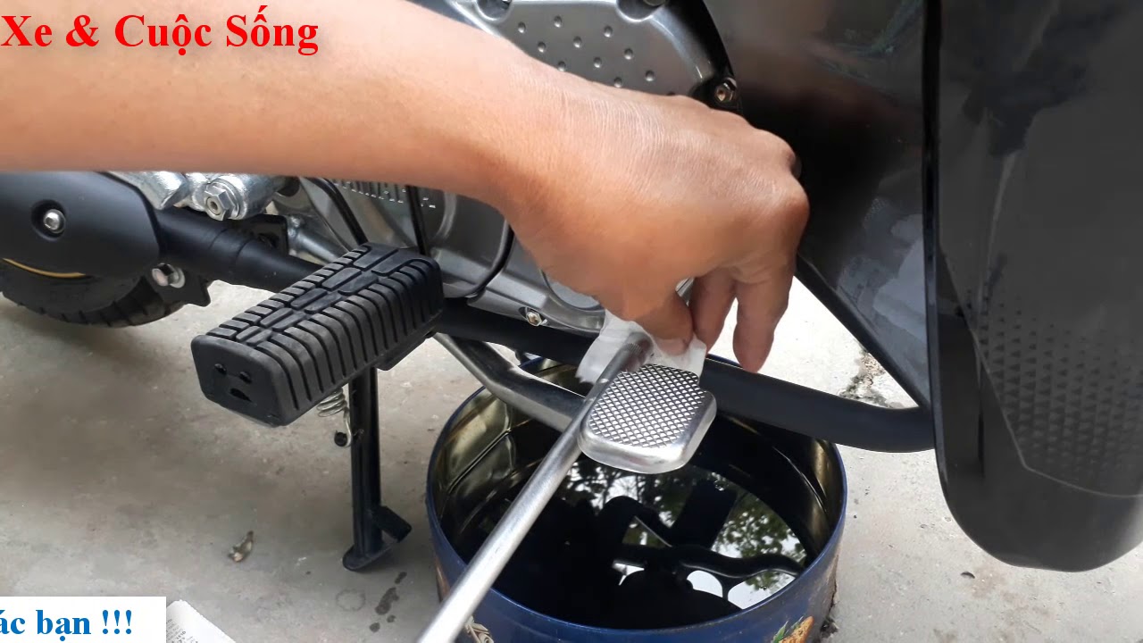 XVCS | YAMAHA SIRIUS FI - THAY NHỚT CASTROL 10W40 CÔNG THỨC MỚI - THAY LỌC NHỚT MỚI CHO XE SIRIUS FI