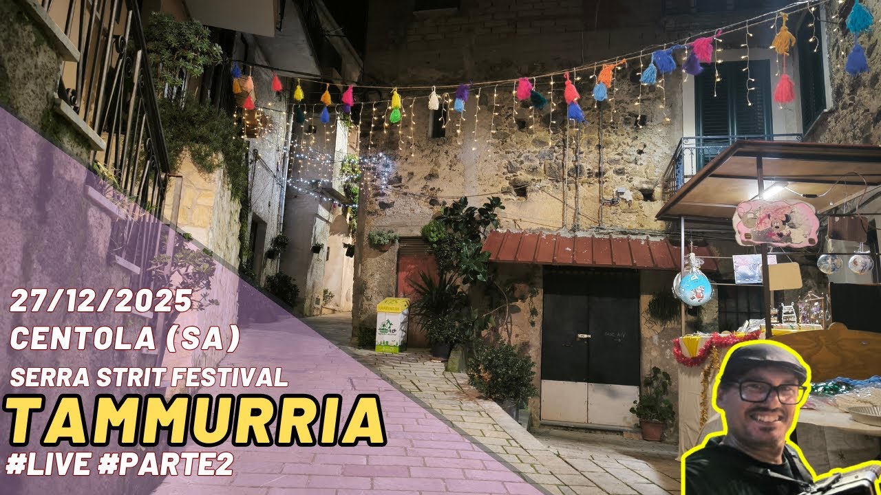 Centola (SA) - 27/12/2025 - Serra Stritt Festival - Tammurria - Parte 2 #live