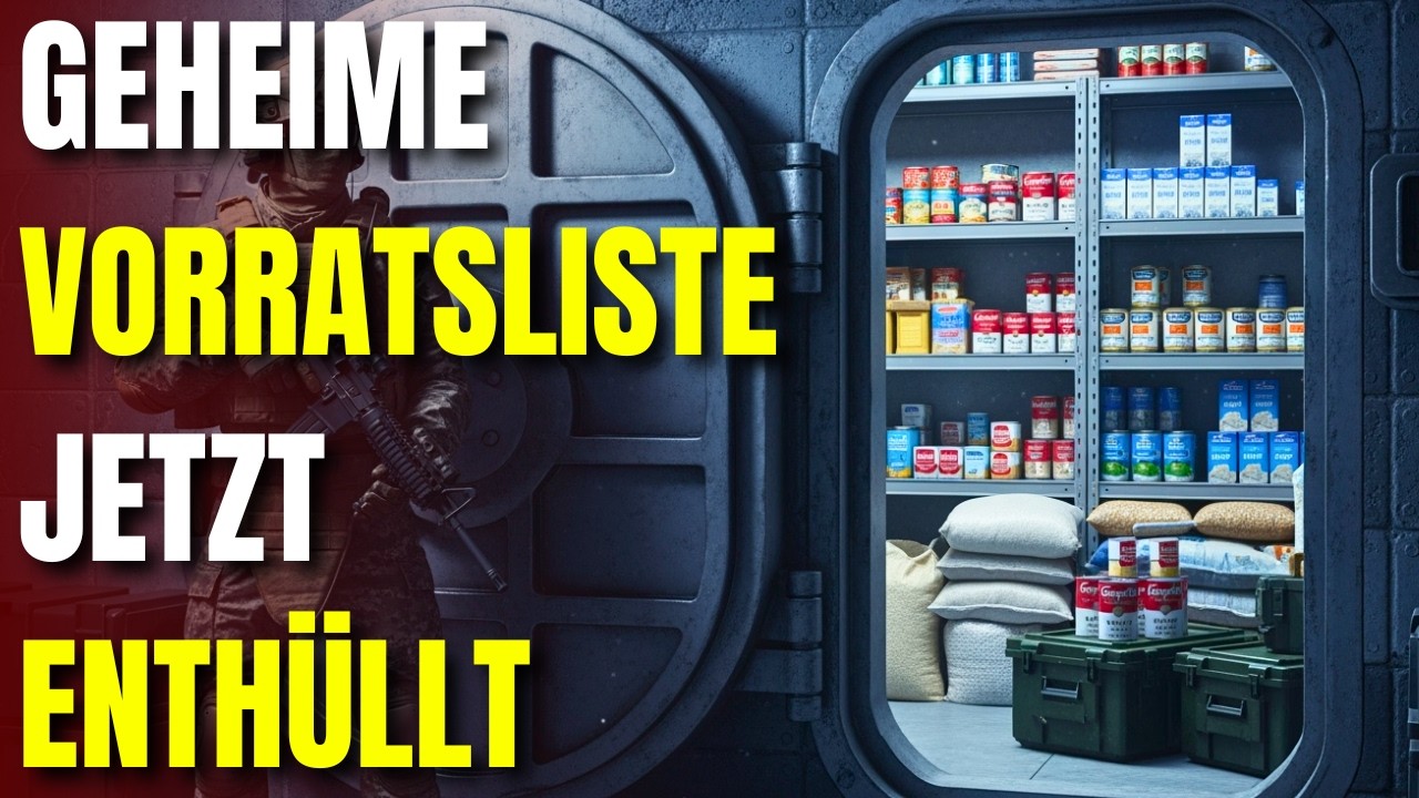 Diese 9 Lebensmittel Horten Preppers im GEHEIMEN