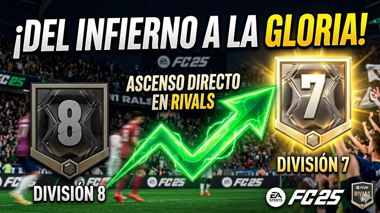 ¡ESTE EQUIPO ES JESUCRISTO! ⚡ Ascendiendo a División 7 en FC25