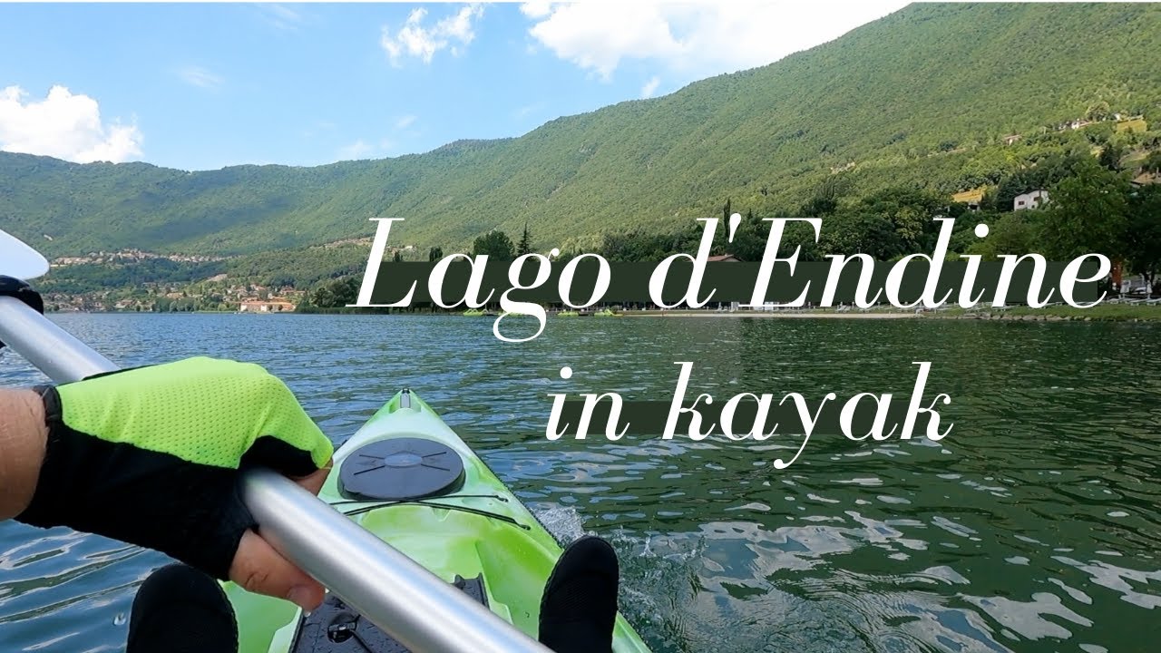Giro del lago d'Endine in kayak