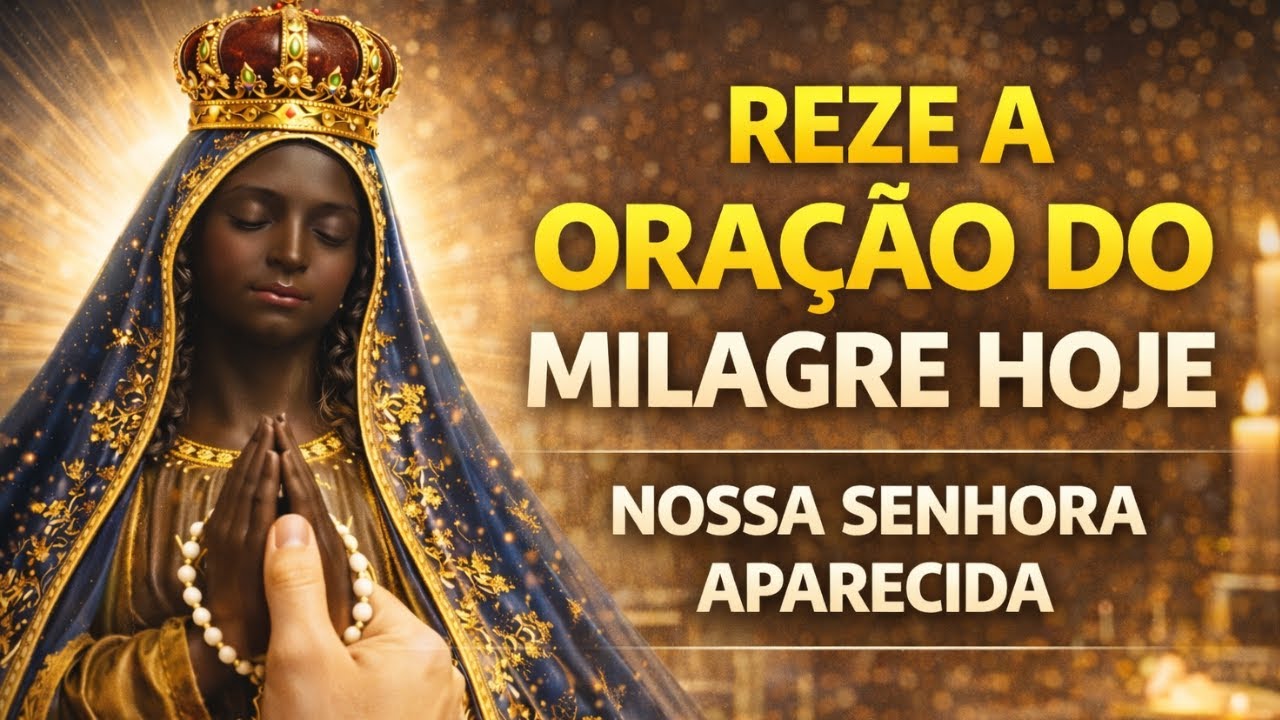 Reze a Oração do Milagre Hoje | Nossa Senhora Aparecida