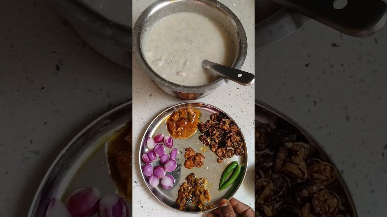 கம்மஞ்சோறு /கம்பு சாதம்/ Millet recipe in Tamil 