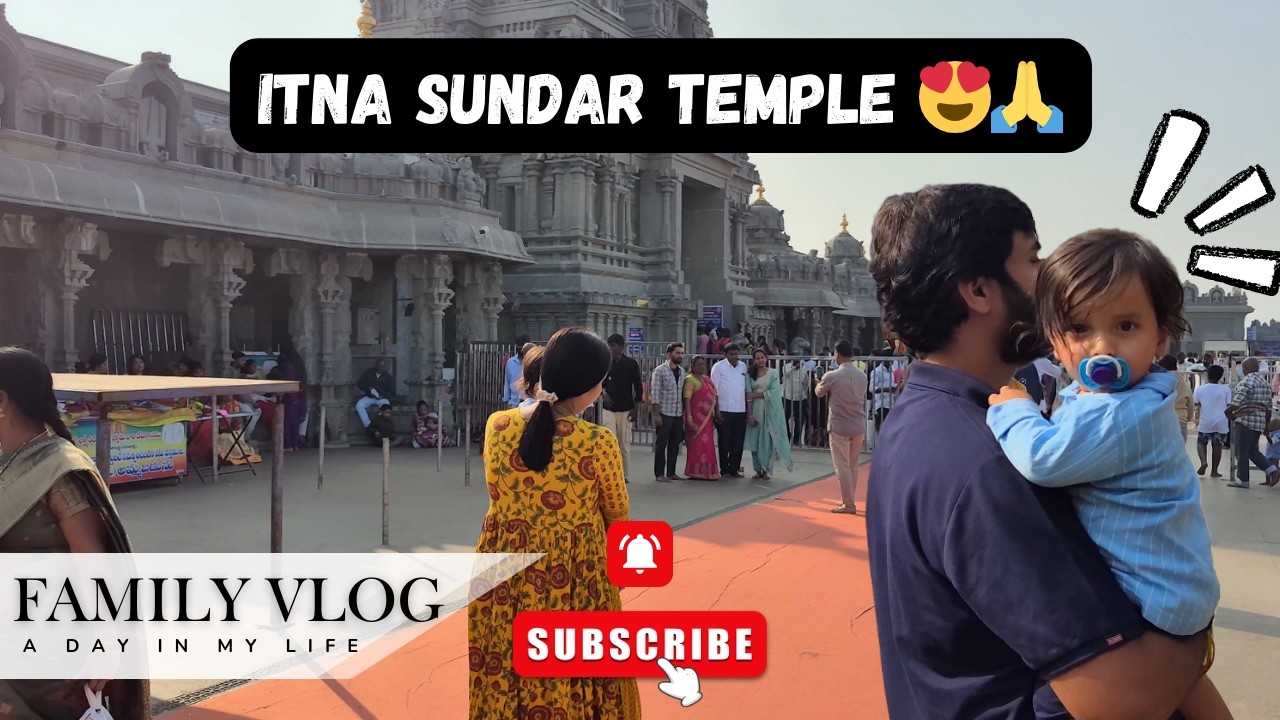 Yadadri Lakshmi Narasimha Swamy Darshan 🙏 | Life With Simmi | India Vlog
