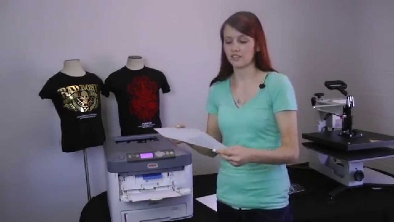 OKI 711WT Printer and Forever Laser Dark Paper Transfer System