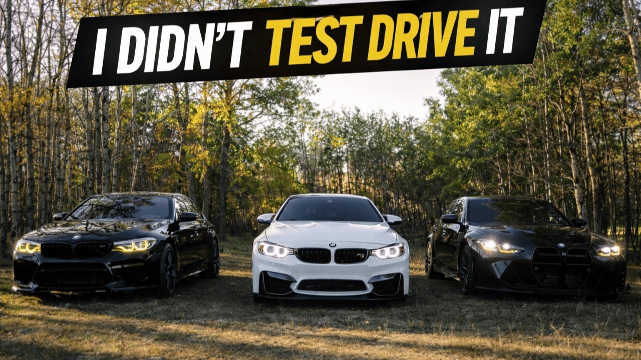 I Bought a BMW M4 at 20 Without Ever Driving One…