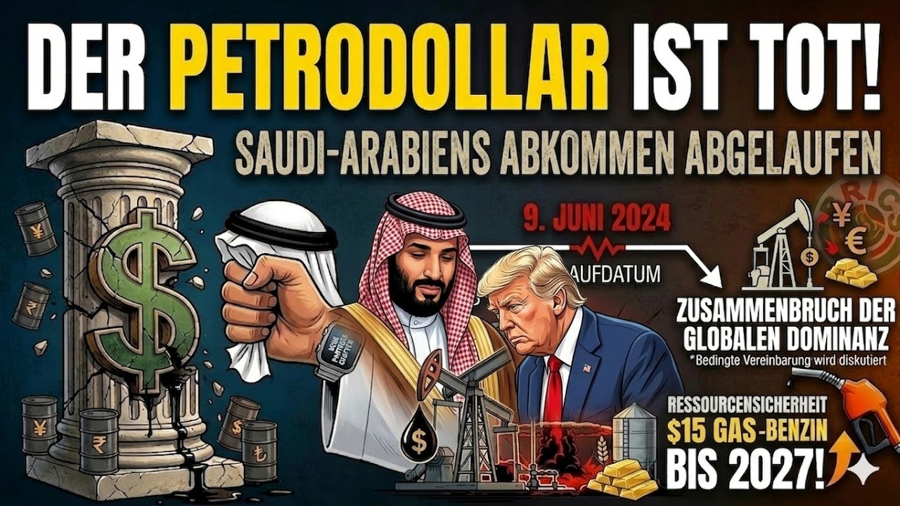 Saudi-Arabien hat den Petrodollar abgeschafft – das 50-jährige System geht zu Ende.