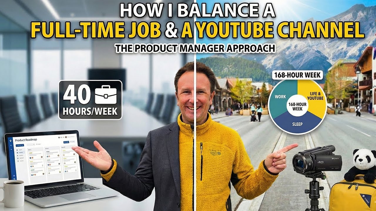 How I Balance a Full-Time Job and a YouTube Channel