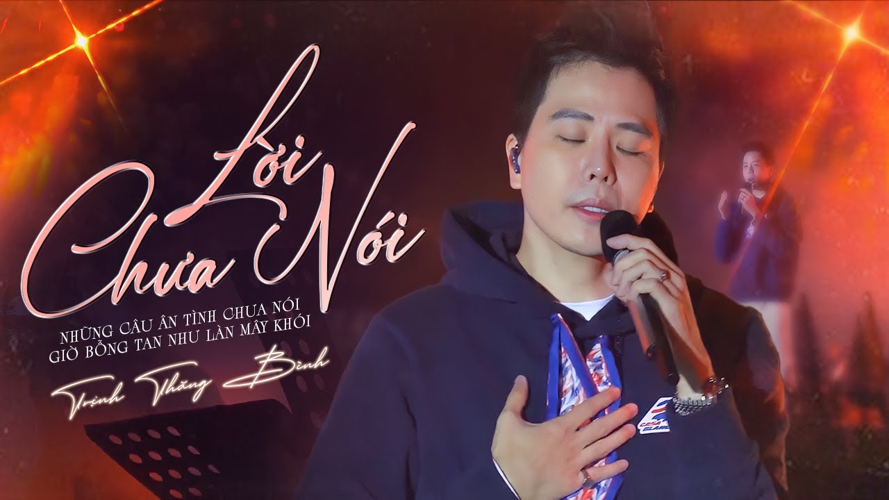 TRỊNH THĂNG BÌNH Live Loạt Ca Khúc Làm Nên Tên Tuổi | Lời Chưa Nói, Vỡ Tan, Khác Biệt To Lớn