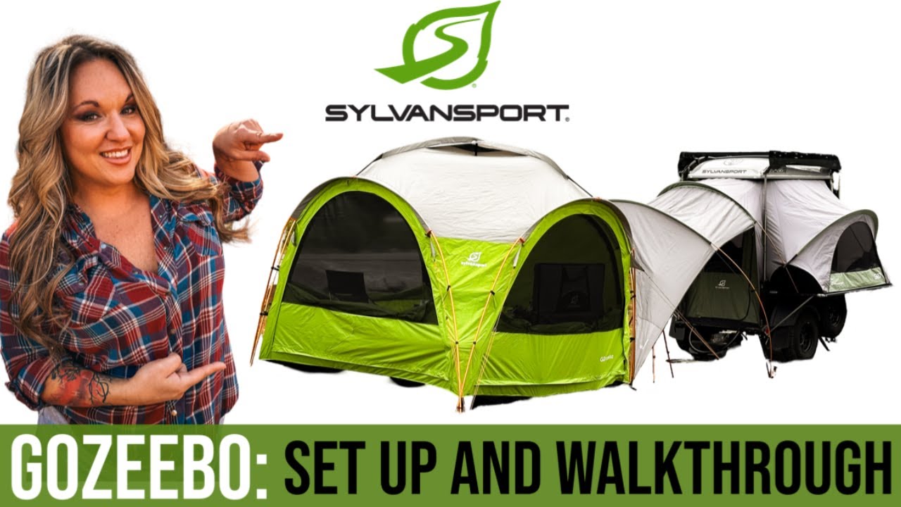 Turn Your Ordinary Campsite Into A Compound With The GoZeebo from  SylvanSport!